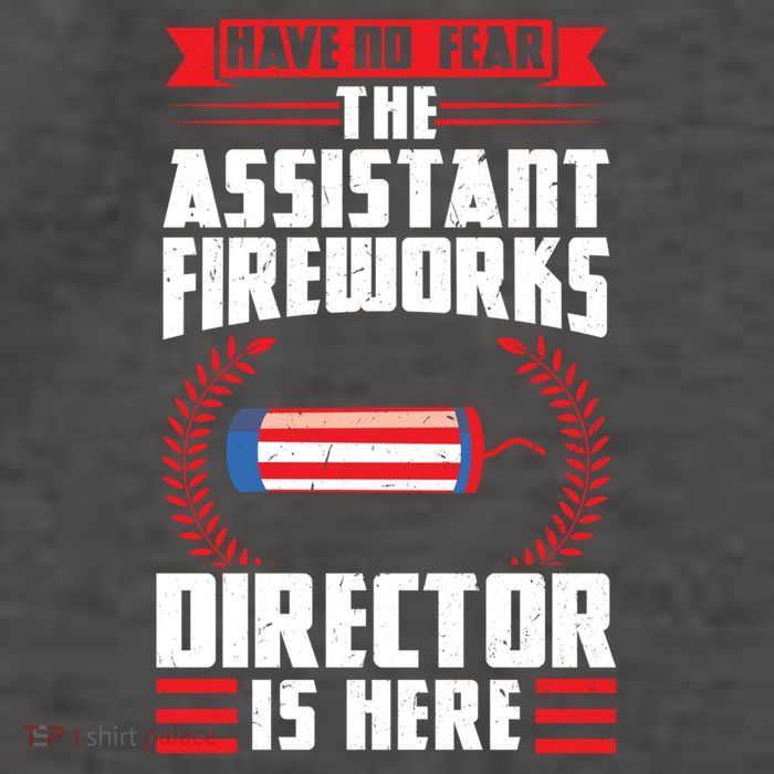 Have No Fear The Assistant Fireworks Director Firework Usa Funny Gift Vector Backpack
