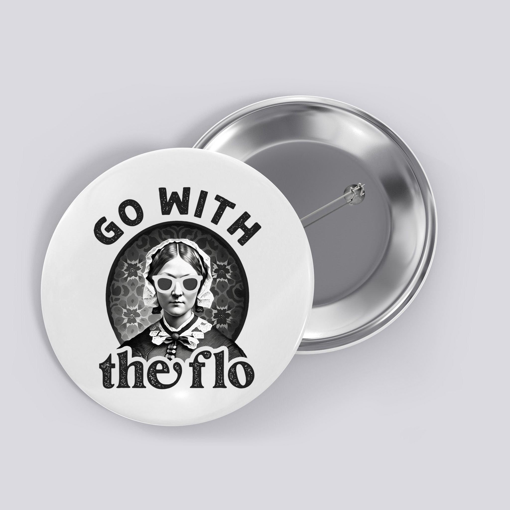 History Nurse Florence Nightingale Go With The Flo Button