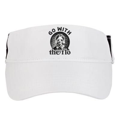 History Nurse Florence Nightingale Go With The Flo Adult Drive Performance Visor