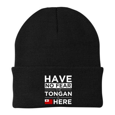 Have No Fear The Tongan Is Here Pride Gift Proud Tonga Gift Beanie