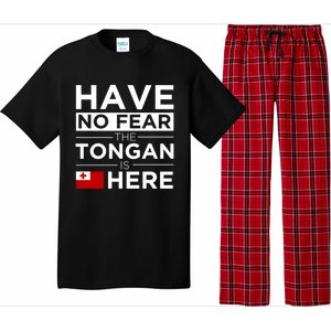 Have No Fear The Tongan Is Here Pride Gift Proud Tonga Gift Pajama Set