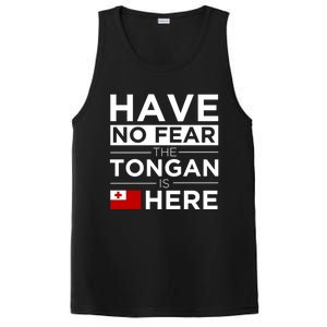 Have No Fear The Tongan Is Here Pride Gift Proud Tonga Gift PosiCharge Competitor Tank