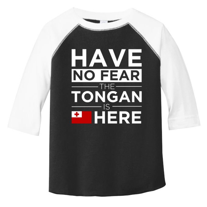 Have No Fear The Tongan Is Here Pride Gift Proud Tonga Gift Toddler Fine Jersey T-Shirt