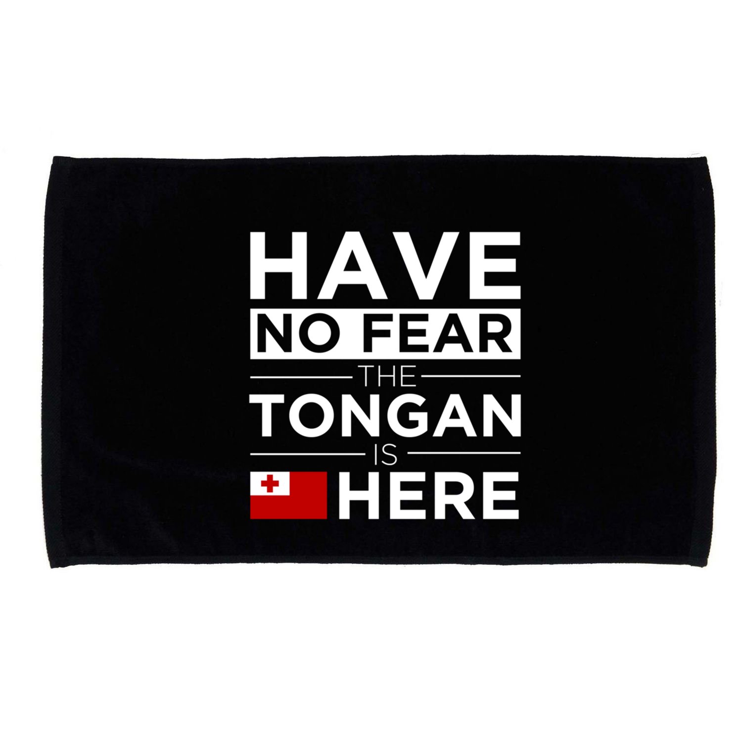 Have No Fear The Tongan Is Here Pride Gift Proud Tonga Gift Microfiber Hand Towel