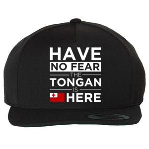 Have No Fear The Tongan Is Here Pride Gift Proud Tonga Gift Wool Snapback Cap