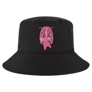 Halloween Nu Goth Pink Bat Pastel Goth Cool Comfort Performance Bucket Hat