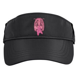 Halloween Nu Goth Pink Bat Pastel Goth Adult Drive Performance Visor