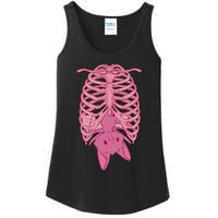 Halloween Nu Goth Pink Bat Pastel Goth Ladies Essential Tank