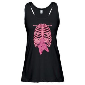 Halloween Nu Goth Pink Bat Pastel Goth Ladies Essential Flowy Tank