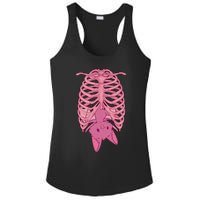 Halloween Nu Goth Pink Bat Pastel Goth Ladies PosiCharge Competitor Racerback Tank