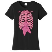 Halloween Nu Goth Pink Bat Pastel Goth Women's T-Shirt