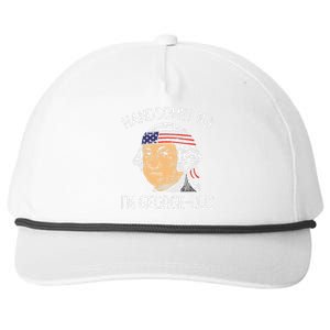 Handsome No Georgeous Washington Funny 4th Of July Fourth Snapback Five-Panel Rope Hat