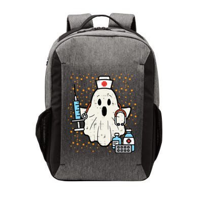 Halloween Nurse Ghost Boo Nursing Scrub Top Costume Cute Gift Vector Backpack