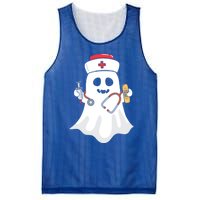 Halloween Nurse Ghost Scrub Top Halloween Costume Nursing Gift Mesh Reversible Basketball Jersey Tank