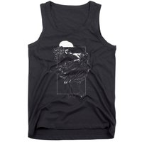 Halloween Night Gift Idea Birds Crow Tank Top