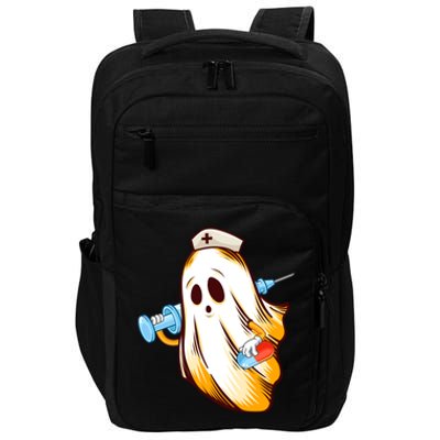 Halloween Nurse Ghost Scrub Nursing Cute Meaningful Gift Impact Tech Backpack