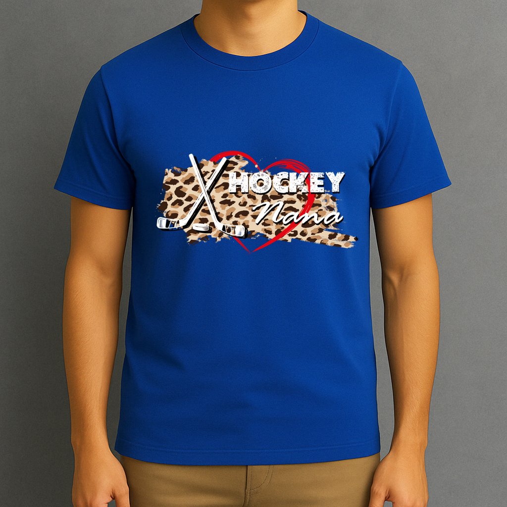 Hockey Nana Grandma MotherS Day Mother Holiday Gift T-Shirt