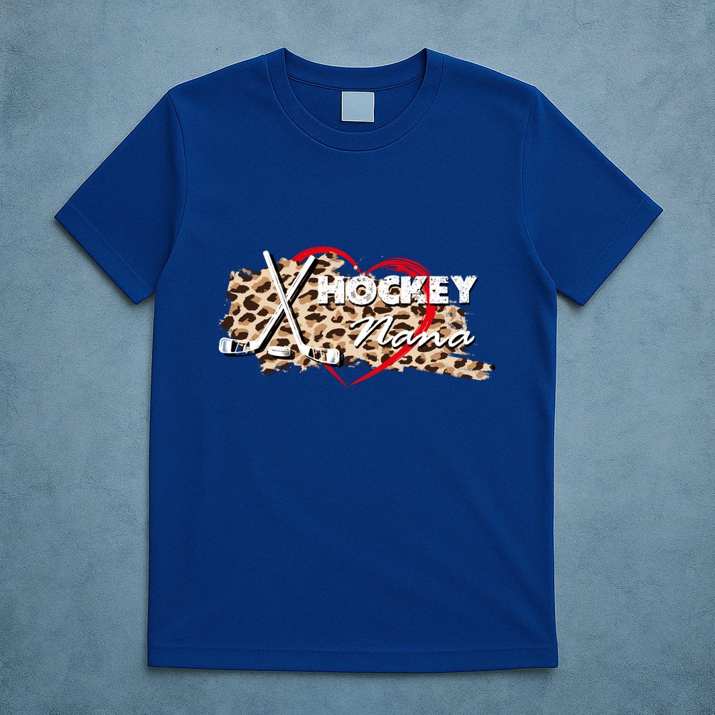 Hockey Nana Grandma MotherS Day Mother Holiday Gift T-Shirt