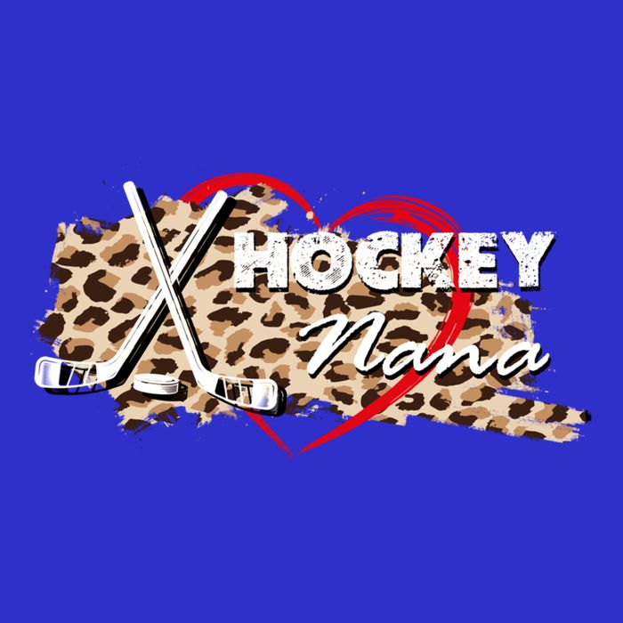 Hockey Nana Grandma MotherS Day Mother Holiday Gift T-Shirt