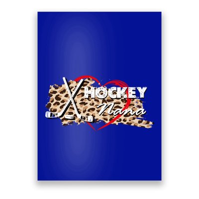 Hockey Nana Grandma MotherS Day Mother Holiday Gift Poster