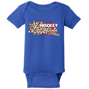 Hockey Nana Grandma MotherS Day Mother Holiday Gift Baby Bodysuit