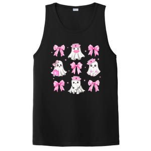 Halloween Nurse Ghosts Emergency Department Icu Peds Rn PosiCharge Competitor Tank