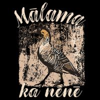 Hawaii Nene Goose Malama Ka Nene Drawstring Bag