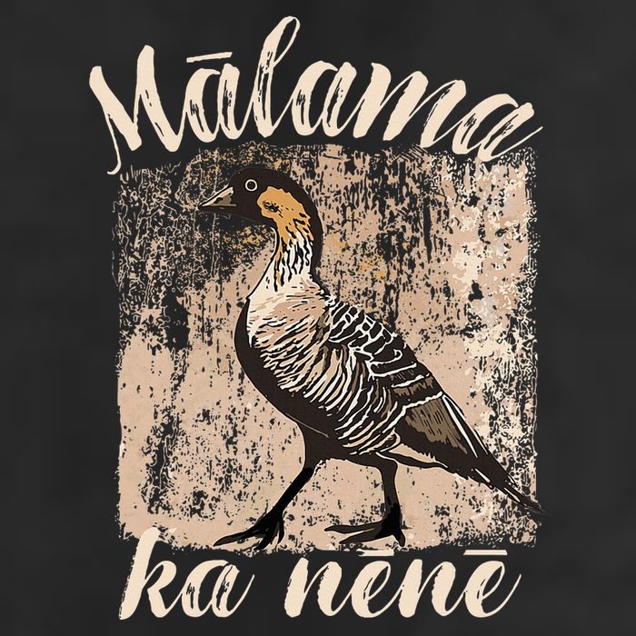Hawaii Nene Goose Malama Ka Nene Golf Towel