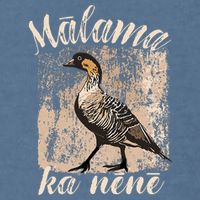 Hawaii Nene Goose Malama Ka Nene Garment-Dyed Sweatshirt