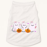 Halloween Nurse Ghosts Boo Crew Doggie Tank