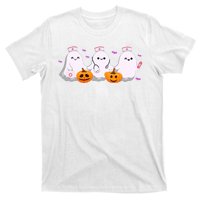 Halloween Nurse Ghosts Boo Crew T-Shirt