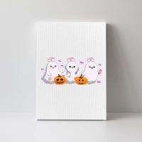 Halloween Nurse Ghosts Boo Crew Canvas