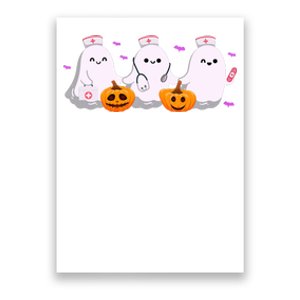 Halloween Nurse Ghosts Boo Crew Poster