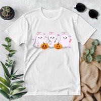 Halloween Nurse Ghosts Boo Crew Premium T-Shirt