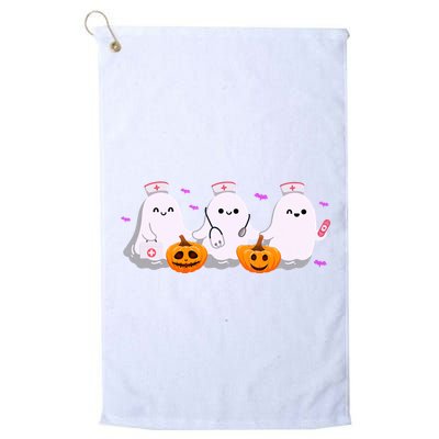 Halloween Nurse Ghosts Boo Crew Golf Towel