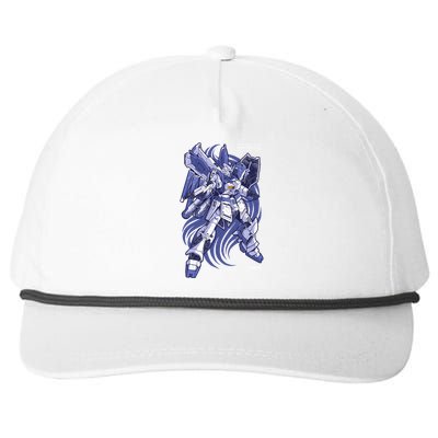 Hi Nu Gundam Snapback Five-Panel Rope Hat