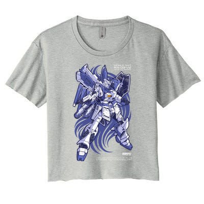 Hi Nu Gundam Women's Crop Top Tee