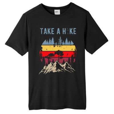 Hiking Nature Hike Hiker Outdoor Funny Take A Hike Tall Fusion ChromaSoft Performance T-Shirt