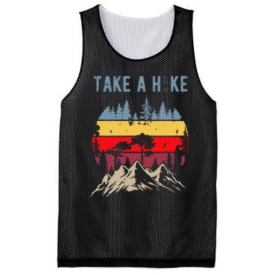 Hiking Nature Hike Hiker Outdoor Funny Take A Hike Mesh Reversible Basketball Jersey Tank