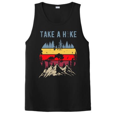 Hiking Nature Hike Hiker Outdoor Funny Take A Hike PosiCharge Competitor Tank