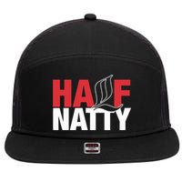 Half Natty 7 Panel Mesh Trucker Snapback Hat