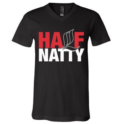 Half Natty V-Neck T-Shirt