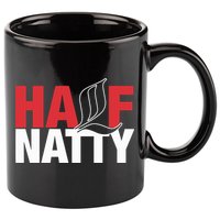 Half Natty 11oz C Handle Ceramic Mug