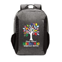 Happy National Hispanic Heritage Month Flag Tree Vector Backpack