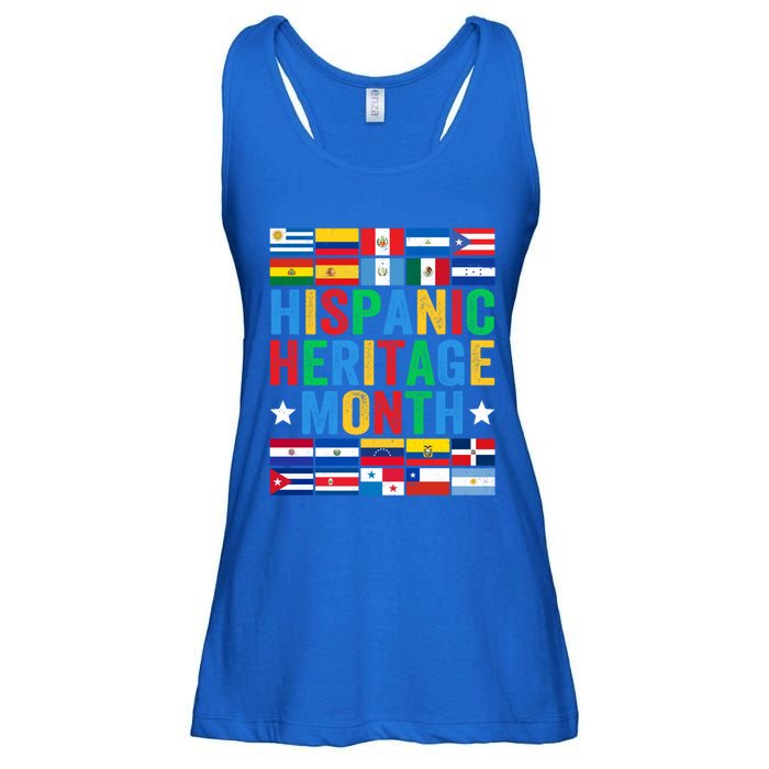 Happy National Hispanic Heritage Month Gift Ladies Essential Flowy Tank