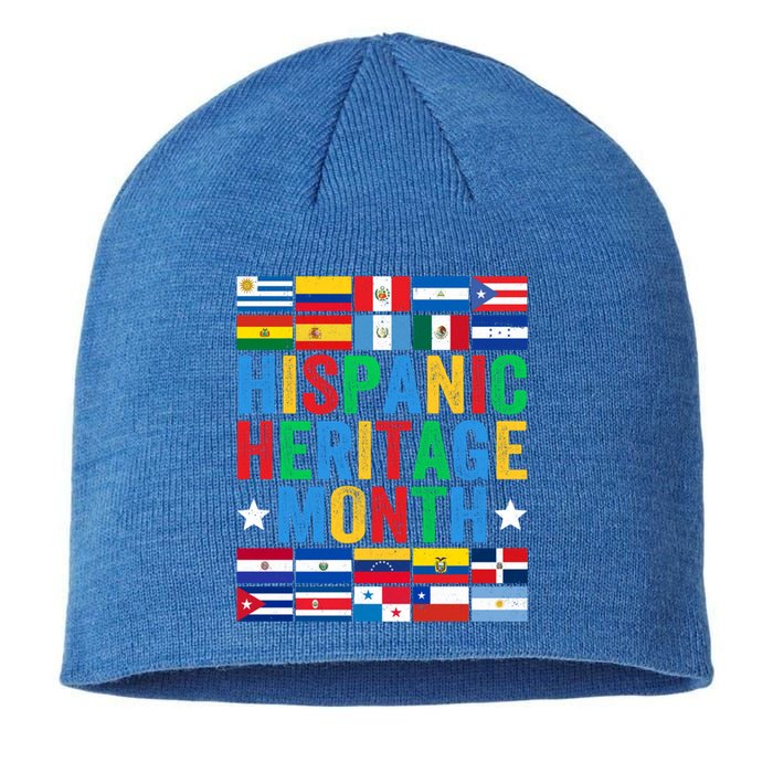 Happy National Hispanic Heritage Month Gift Sustainable Beanie