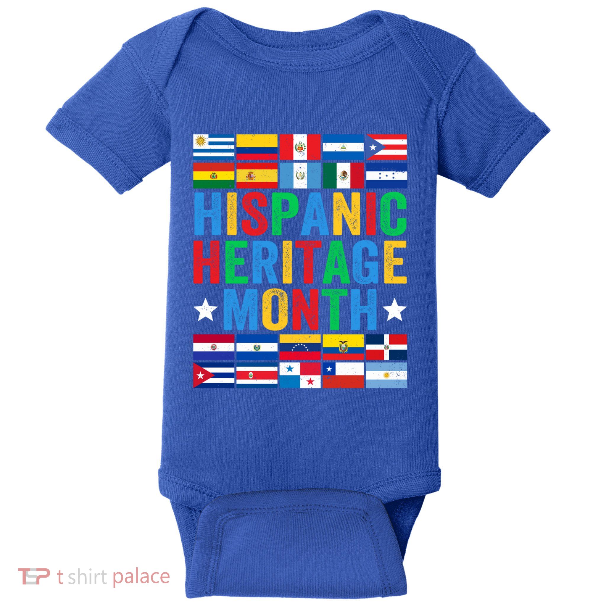 Happy National Hispanic Heritage Month Gift Baby Bodysuit