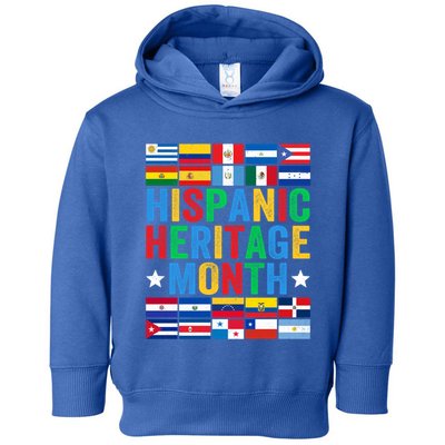Happy National Hispanic Heritage Month Gift Toddler Hoodie