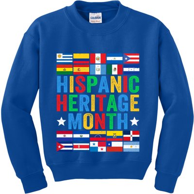 Happy National Hispanic Heritage Month Gift Kids Sweatshirt