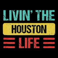 Houston Name Cropped Pullover Crew